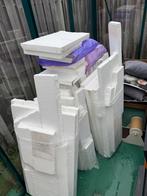 Piepschuim platen gebruikt circa 3m3 dikte 4cm, Doe-het-zelf en Verbouw, Isolatie en Afdichting, Ophalen, 4 tot 8 cm, Zo goed als nieuw