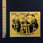 Sticker Carnaval Venlo V.V. De Gaaskaetel 1981, Bedrijf of Vereniging, Ophalen of Verzenden, Zo goed als nieuw