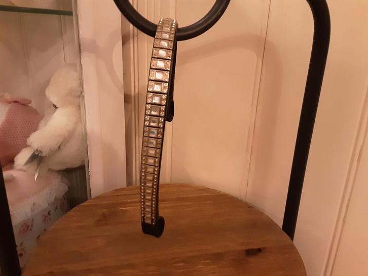Mooie Dobert frontriem, Dieren en Toebehoren, Paarden en Pony's | Hoofdstellen en Tuigage, Zo goed als nieuw, Dressuur, Ophalen of Verzenden