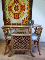 Vintage jaren 70 rotan balkon setje, Ophalen