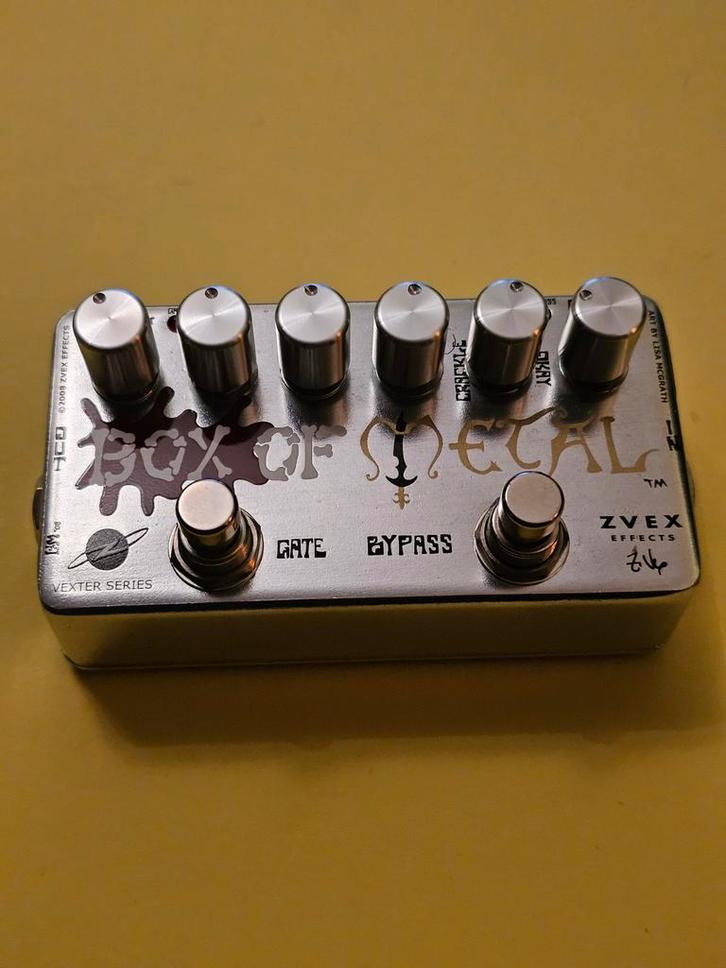 Zvex Box of Metal Vexter Series, Muziek en Instrumenten, Effecten, Zo goed als nieuw, Distortion, Overdrive of Fuzz, Ophalen of Verzenden
