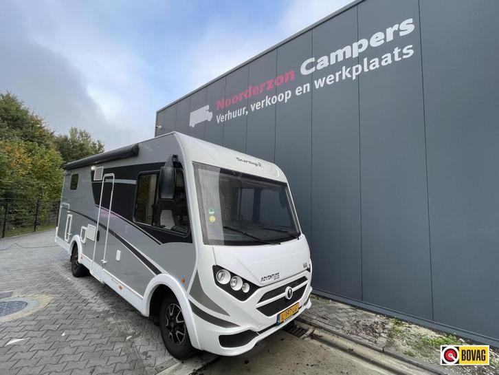 Sunlight I68 - met Airco en weinig KM, Caravans en Kamperen, Campers, Bedrijf, tot en met 4, Integraal, Sunlight, Diesel, Automaat