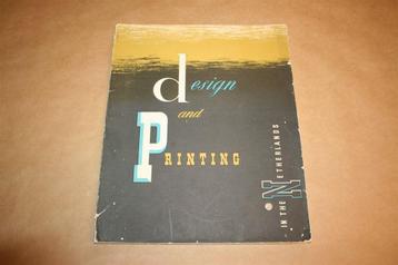 Design and Printing in the Netherlands - 1956 !! beschikbaar voor biedingen