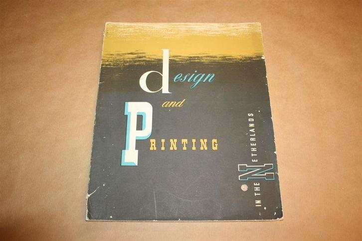 Design and Printing in the Netherlands - 1956 !!, Boeken, Kunst en Cultuur | Fotografie en Design, Gelezen, Overige onderwerpen