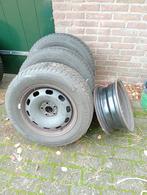 4x stalen velgen 15 inch steekmaat 5x100, Ophalen, Gebruikt