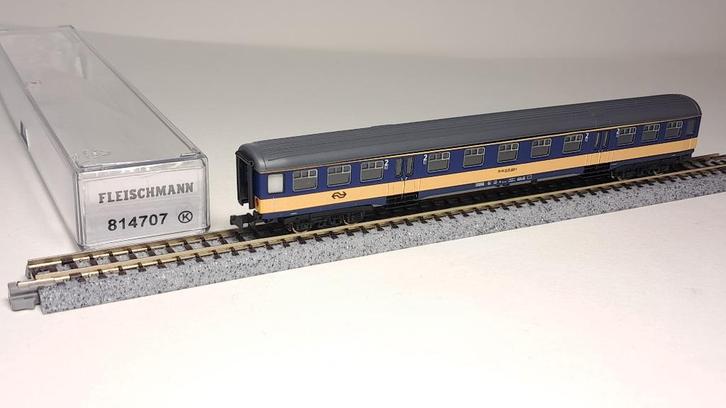 Fleischmann NS IC rijtuig Plan-W (Nieuw)   , Hobby en Vrije tijd, Modeltreinen | N-Spoor, Nieuw, Wagon, Gelijkstroom, Fleischmann
