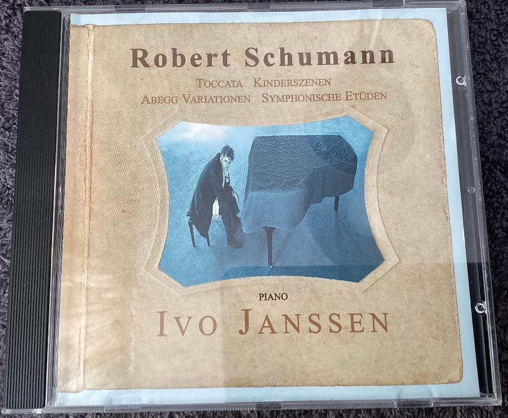 Robert Schumann Ivo Janssen piano CD, Ophalen of Verzenden, Romantiek, Gebruikt, Overige typen
