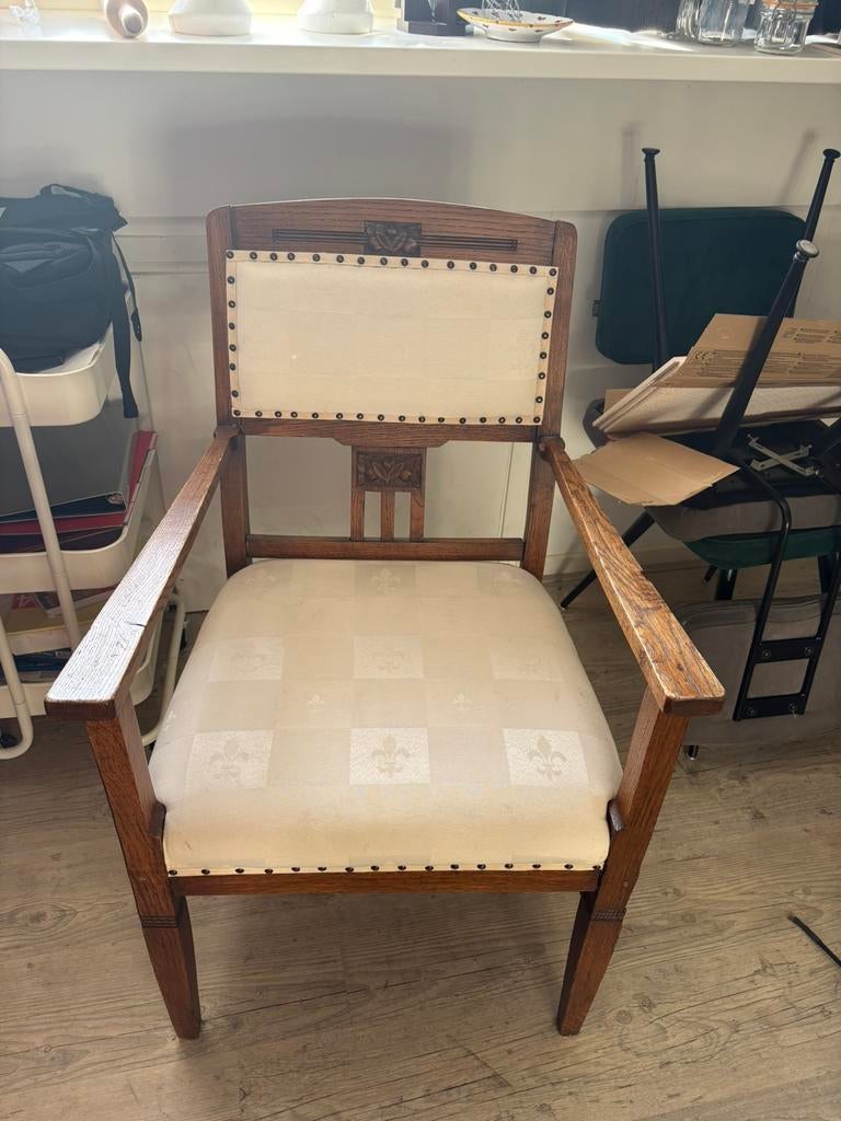 Stoel retro, Ophalen, Gebruikt, Eén