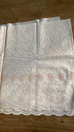 Cremekleurige broderie, Overige kleuren, Ophalen of Verzenden, 30 tot 120 cm, Katoen