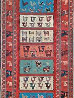 Handgeknoopt Perzisch wol Kelim tapijt loper Soumak 85x267cm, Crème, Persian Perzisch Kelim vintage oosters hype, 200 cm of meer