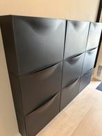 Ikea schoenenkast trones 9 stuks zwart, Huis en Inrichting, Ophalen, Zo goed als nieuw