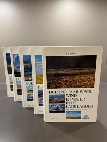 Duizend jaar weer, wind en water in de Lage Landen 1 t/m 5 beschikbaar voor biedingen