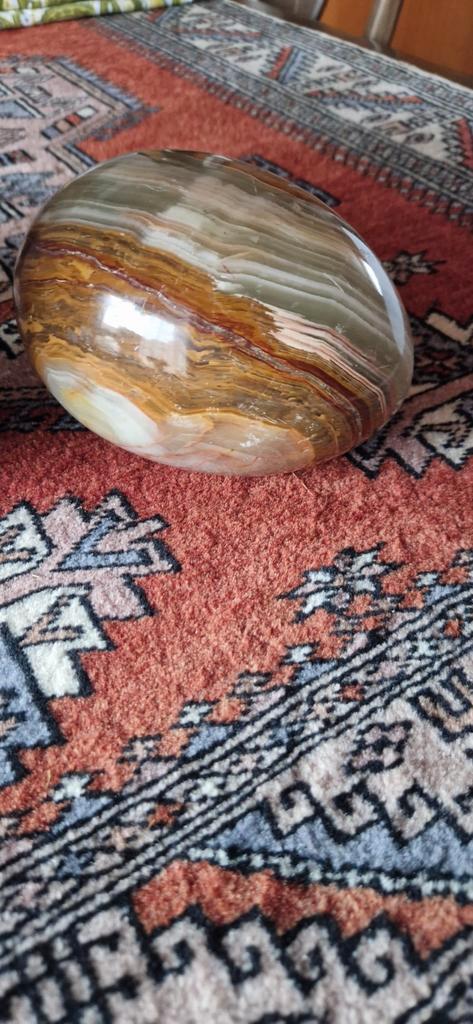 Mooie Gepolijste Agaat Steen, Antiek en Kunst, Antiek | Woonaccessoires, Ophalen of Verzenden