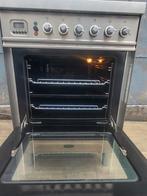Nette staat boretti rvs fornuis 4,pitts 60cm breed, Witgoed en Apparatuur, Fornuizen, 60 cm of meer, Zo goed als nieuw, Gas, Vrijstaand