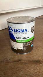 VERZEGELD 1L Sigma S2U Allure Primer RAL9010 (wit), Doe-het-zelf en Verbouw, Verf, Beits en Lak, Wit, Nieuw, Ophalen of Verzenden