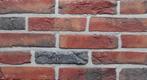 art 4403A handvorm rood nuance gesinterd gevelstenen, Verzenden, Nieuw, Bakstenen