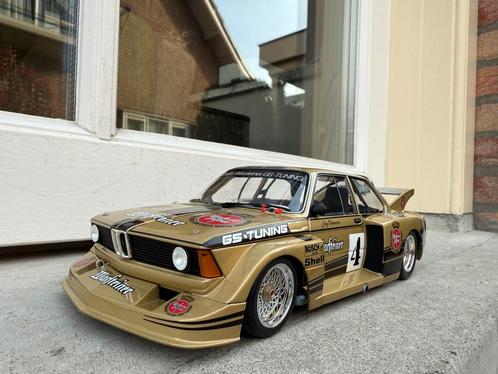 1:18 BMW (E21) 320i #4 Warsteiner DRM 1977 Minichamps JJTOP, Hobby en Vrije tijd, Modelauto's | 1:18, Zo goed als nieuw, Auto