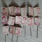 Speldjes van Feyenoord spelers uit begin jaren 60. N.O.T.K., Verzenden, Gebruikt, Feyenoord, Overige typen