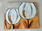 Tulpen Corrie Leushuis, met echtheidscertificaat, Antiek en Kunst, Kunst | Schilderijen | Abstract, Ophalen