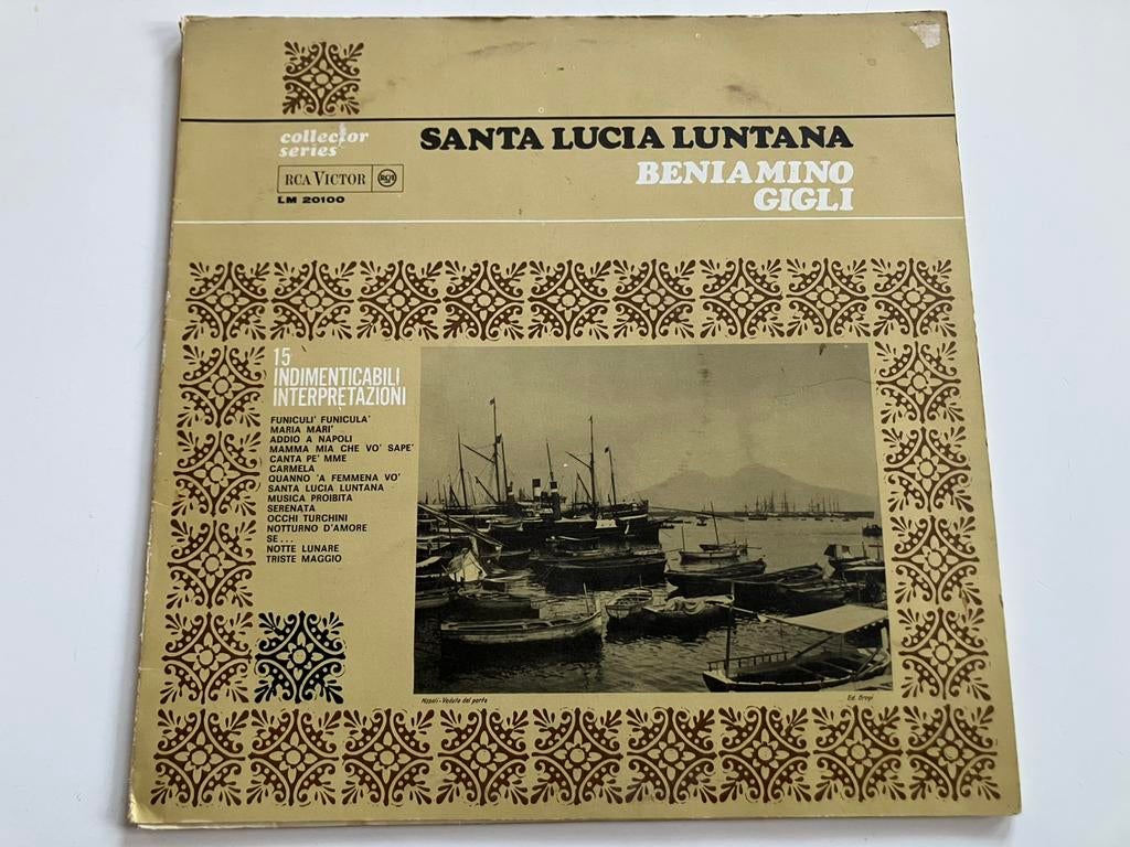 LP “Santa Lucia Luntana”, Ophalen of Verzenden, Zo goed als nieuw, 12 inch