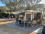 Vouwwagen Trigano Olympe (6 - 8 persoons), Caravans en Kamperen, Ophalen, Trigano, Beige, Aanwezig