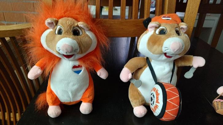 AH hamsters, Kinderen en Baby's, Speelgoed | Knuffels en Pluche, Zo goed als nieuw, Overige typen, Ophalen of Verzenden
