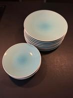 Azuur blauwe borden, Huis en Inrichting, Keuken | Servies, Ophalen, Zo goed als nieuw, Overige stijlen, Bord(en)