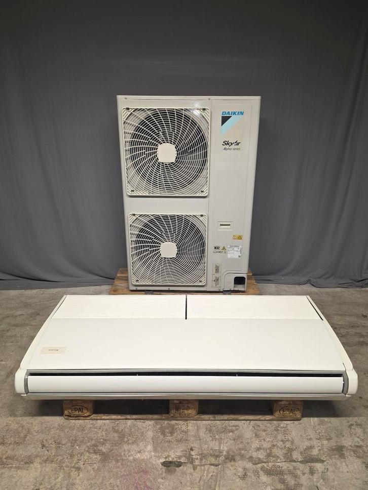 Daikin SkyAir Alpha-series plafond onderbouw airco 14 kW R32, Witgoed en Apparatuur, Airco's, Refurbished, 100 m³ of groter, 3 snelheden of meer