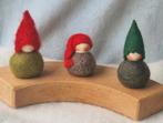 Kerst kabouter Seizoenstafel jaarring steker Tomte Tummetot, Hobby en Vrije tijd, Vilt, Verzenden, Nieuw, Figuurtje(s), Wolvilt