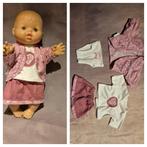 Poppenkleding set 34cm pop handgemaakt, Ophalen of Verzenden, Nieuw, Babypop