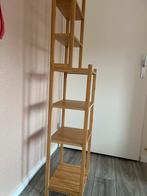 Bamboe rek met 7 planken - Badkamer/Woonkamer, Huis en Inrichting, Kasten | Stellingkasten, Ophalen, Zo goed als nieuw