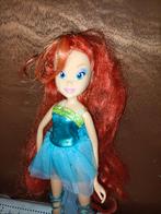 Rainbow Winx Club bloom fee prinses vuur pop, Ophalen of Verzenden, Zo goed als nieuw, Pop