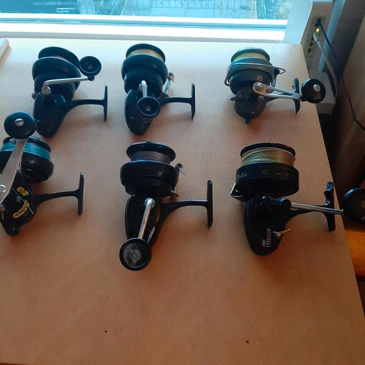 Vintage Zeemolens - Gebruikt & Nieuwstaat, Watersport en Boten, Hengelsport | Zeevissen, Gebruikt, Molen, Ophalen of Verzenden