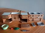 Sylvanian families keuken/fornuis compleet, Verzamelen, Ophalen of Verzenden, Zo goed als nieuw, Poppenhuis