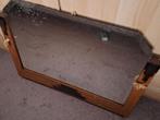 Vintage Spiegel met Houten Frame, Antiek en Kunst, Antiek | Spiegels, Ophalen, Rechthoekig, 50 tot 100 cm, Minder dan 100 cm