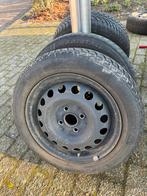 Gratis afhalen velgen met banden 4x100 155 65 14, Ophalen of Verzenden, Gebruikt