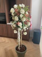 Zijden bloemen boom inclusief pot, Ophalen, Zo goed als nieuw