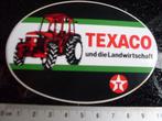 sticker texaco logo und die landwirtschaft tractoren vintage, Bedrijf of Vereniging, Zo goed als nieuw, Verzenden