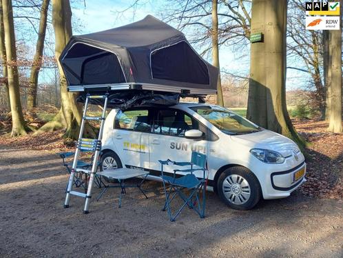 Volkswagen Up! 1.0 move up! Camper! Kampeerauto Daktent! VW, Auto's, Volkswagen, Bedrijf, Te koop, up!, ABS, Airbags, Airconditioning
