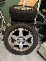 Winterbanden met velg 16 inch 205/55 R16, Ophalen, Gebruikt, 16 inch, Banden en Velgen