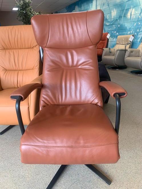 Prominent C 102 relax stoel relaxfauteuil gratis bezorgd, Huis en Inrichting, Fauteuils, Nieuw, Leer, Ophalen of Verzenden