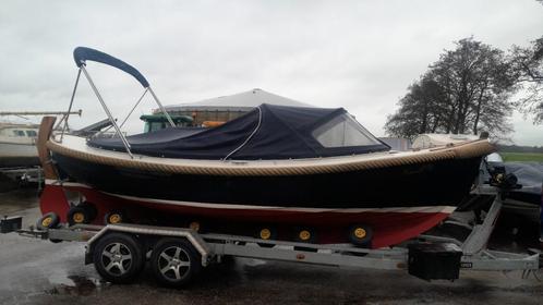 Arie wiegmans 21 sloep 6.3 meter met diesel buiskap bimini, Watersport en Boten, Sloepen, Gebruikt, 10 tot 30 pk, 6 meter of meer