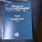 Advanced Dungeons&Dragons - Arms and Equipment Guide - 1991, Ophalen of Verzenden, Zo goed als nieuw, Overige soorten, Boek of Catalogus