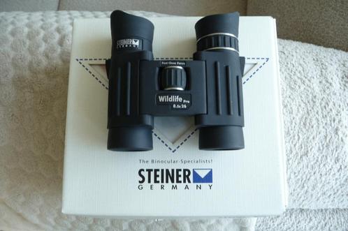 verrekijker STEINER GERMANY WILDLIFE PRO 8,5 X 26 NIEUW, Audio, Tv en Foto, Optische apparatuur | Verrekijkers, Nieuw, Dakkant (recht)