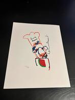 Herman Brood zeefdruk “Kookkunst”, Ophalen of Verzenden