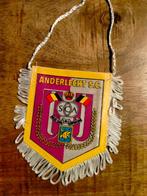 Anderlecht S.C. België voetbal voetbalclub vintage vaantje, Verzamelen, Sportartikelen en Voetbal, Verzenden, Gebruikt, Buitenlandse clubs
