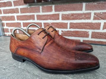 Magnanni Derby Herenschoenen maat 41 / Uk 7 incl spanners  beschikbaar voor biedingen