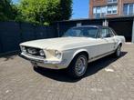 Ford Mustang 390ci 6,4L S-code GTA 1967 Wit AUT, Auto's, Oldtimers, Automaat, Radio, Zwart, 6390 cc