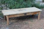 Brocante - Grote stoere salontafel!, Huis en Inrichting, Tafels | Salontafels, Ophalen, Gebruikt, 50 tot 100 cm, Landelijk