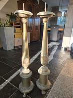 Antieke Kerkkandelaars., Ophalen of Verzenden